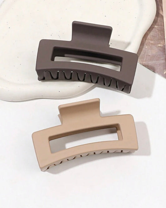 Espresso Claw Clip Set